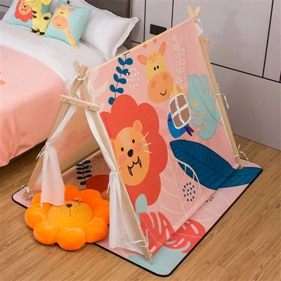 コットンプレイハウスTeepee Kids Tent